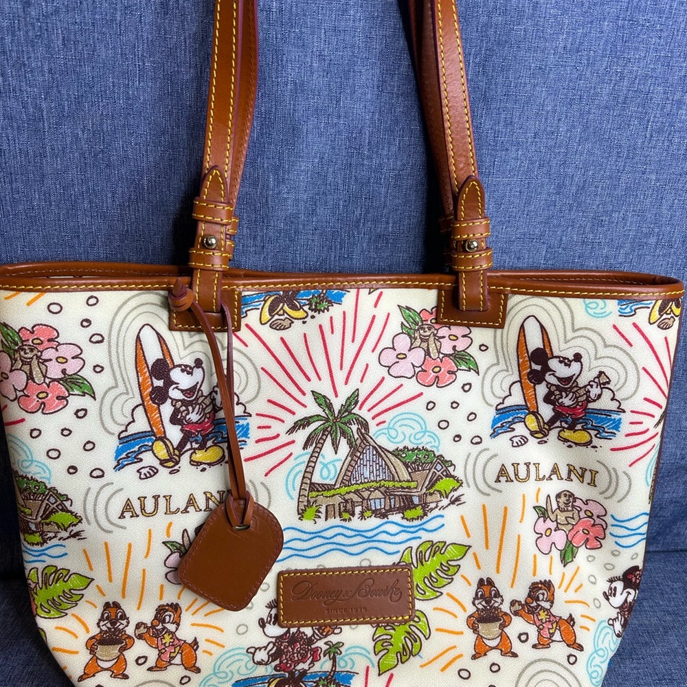 Dooney & Bourke Disney Aulani Tote Bag - Multicolor- brand new
